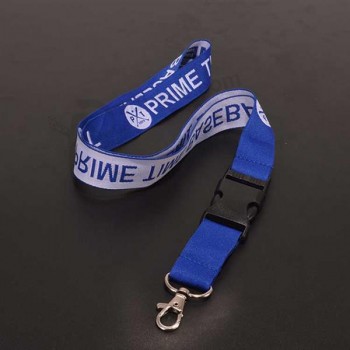 Custom Embroidered Lanyards with woven logo