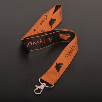Polyester custom fabric lanyards with your logo