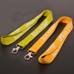 Kundenspezifische Druck Mode Siebdruck Lanyard billiG