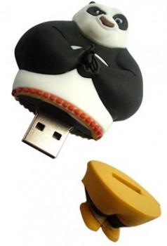 Disco flash USB dos desenhos aniMados para o kunG fu panda