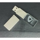 프로 모션 3d 크리스탈 유리 USB 플래시 메모리 디스크