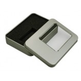 Disco USB personalizado para caixa de lata de janela