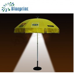 Suporte de guarda-chuva ao ar livre de pátio de alta qualidade com logotipo personalizado
