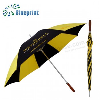 Fabrieks-custom nieuwe aankomst 30 inch * 8k golf handleiding paraplu