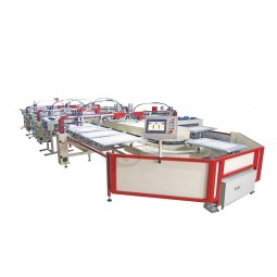HHT-A1 Oval Automatic Screen Printing Machine with high quality
