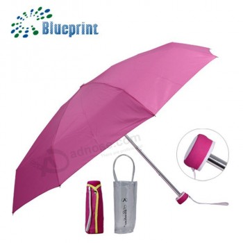 customized promotional 5 folding mini pocket umbrella