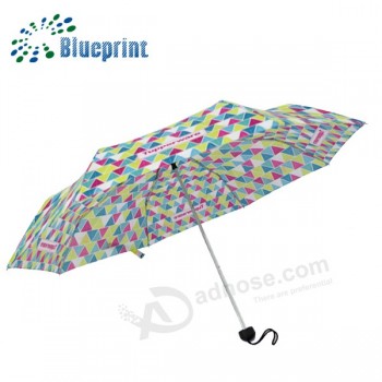 42″ Arc Advertising Printed Small Pocket Standard Folding Umbrella