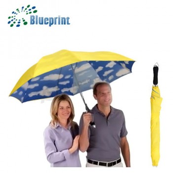 Customized double layer person couple umbrella