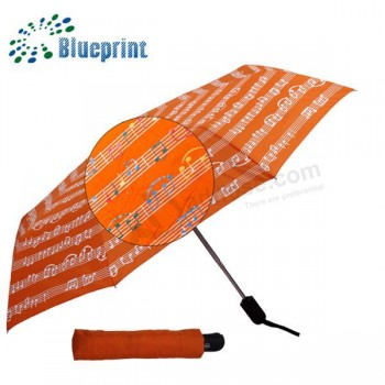 Waterkleur veranderende compacte opvouwbare paraplu