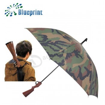 Venda quente forma de arma cool guarda-chuvas atacado