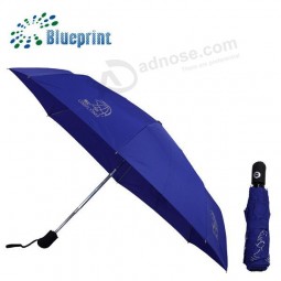 Kundenspezifischer kompakter Förderungsdiamant 3 faltete Regenschirm
