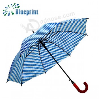 EVA handle custom design printed strong stick umbrella 