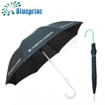 Publicidade guarda-chuva de vara de alumínio com logotipo personalizado