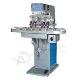 Factory Sale 4 Color Pad Printing Machine with Conveyer