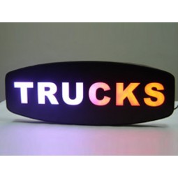 Wholesale custom high quality Face Acrylic Luminous LED Decoration Channel Logo