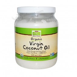органическое кокосовое масло и этикетка с оливковым маслом