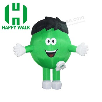 批发便宜的移动广告充气卡通人物