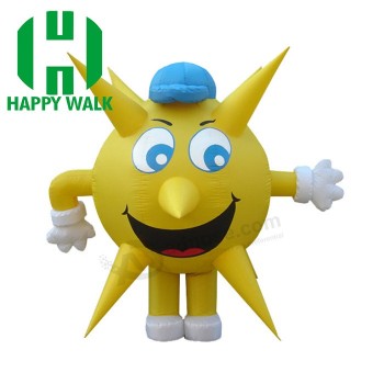 Star Movable Advertising Inflatable Cartoon Character with your logo