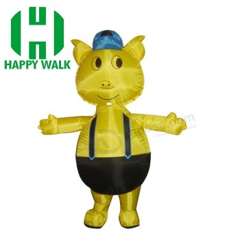 Movable Advertising Inflatable Cartoon Character for sale with your logo