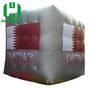 Custom Advertising Cubic Inflatable Helium Balloon for sale with your logo