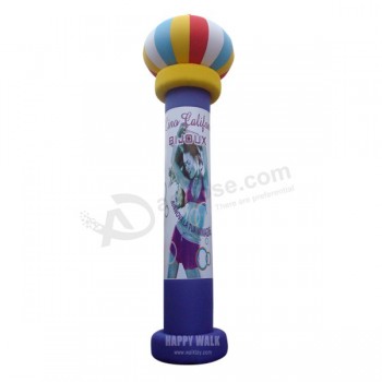 Coluna pEular publEucEudade EmfláVel cartoon modelo de produto balão
