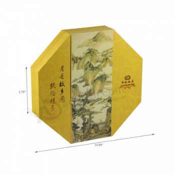 Mooncake Gift Box - Octagonal Healthy Quality Luxury with cheap price