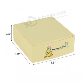 ケーキボックスの包装デザイン-カスタムフラットパッキング