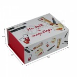 Personalizadas cajas de regalo paquete plano-Decorativos personalizados