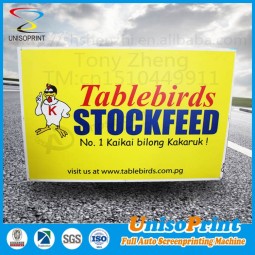 Wholesale custom high quality Corrugated plastic sign/corflute plastic sign for sale