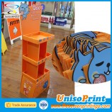 EXposição ondulada plástica feita sob encoMenda para a venda