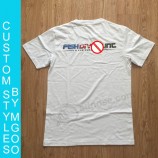 Aangepaste digitale afdrukken 100% katoen t-Shirt. te koop 