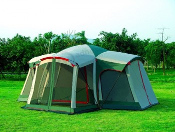 Ts-Sc013 저렴한 캠핑 용 텐트 캠핑 12 명