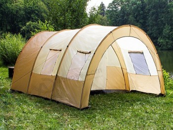 Ts-캠핑을위한 Sc014 대형 야외 활동 터널 저렴한 텐트