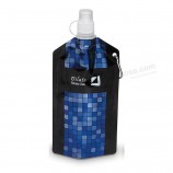 Personalizado foldable transparente garrafa de pote personalizado