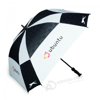Parapluies de golf plianTs de logo d'iMpression personnalisée