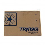 China Factory Cheap Custom PU Leather Patch 