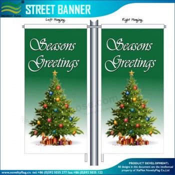 Custom Made Street Polyester Vinyl Banner Flags for with your logo