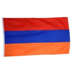 卸売アルメニア旗 - 3 バツフィート5. / 90 あなたのロゴ付きで150センチメートル