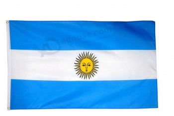 Drapeau de l'Argentine en gros - 3 X 5 pi. / 90 X 150 cM pour n'iMporte quelle taille