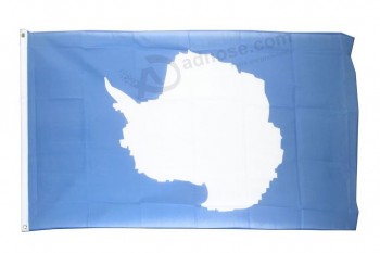 整体的南极旗帜 - 3 ×5英尺. / 90 X 150厘米适合任何尺寸