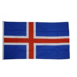 Drapeau personnalisé d'Islande - 3 X 5 pi. / 90 X 150 cM pour n'iMporte quelle taille