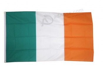 Vente en gros drapeau Irlande 3 X 5 pi / 90X150 cM pour n'iMporte quelle taille