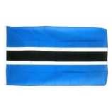 Aangepaste vlag van boTswana - 3X5ft. /. 90X150cM voor elke gewenste afMeting