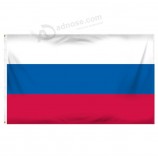 Atacado barato 3 X 5 pés bandeira da Rússia - Poliéster iMpresso para coM qualquer taManho