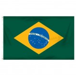 Großhandel 3ft X 5ft Brasilien Flagge - Bedrucktes Polyester Mit beliebiger Größe