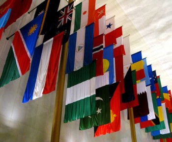 Op Maat alle soorten vlaggen van de wereld warMte-overdracht afdrukken van nationale vlaggen Met elke grootte
