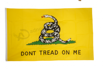 Wholesale USA Gadsen Don't Tread On Me 1775 Flag 3x5ft 90x150cm with any size
