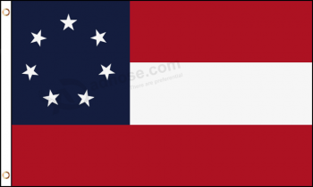 Wholesale 1st Confederate Flag 3x5ft Polyester for custom with any size