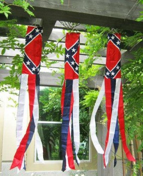 Wholesale Polyester Rebel Windsock for custom  with any size