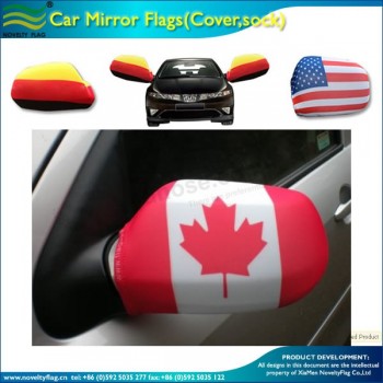 Custom Made SUV Car Side Mirror Cover Flags for sale with any size